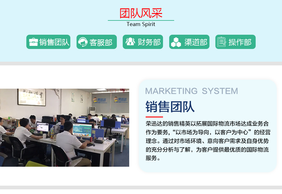 榮迅達團隊風采